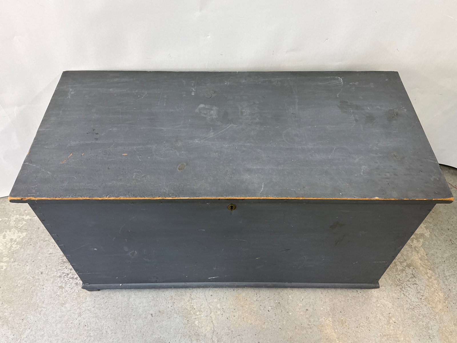 Painted Pine Blanket Chest - 3