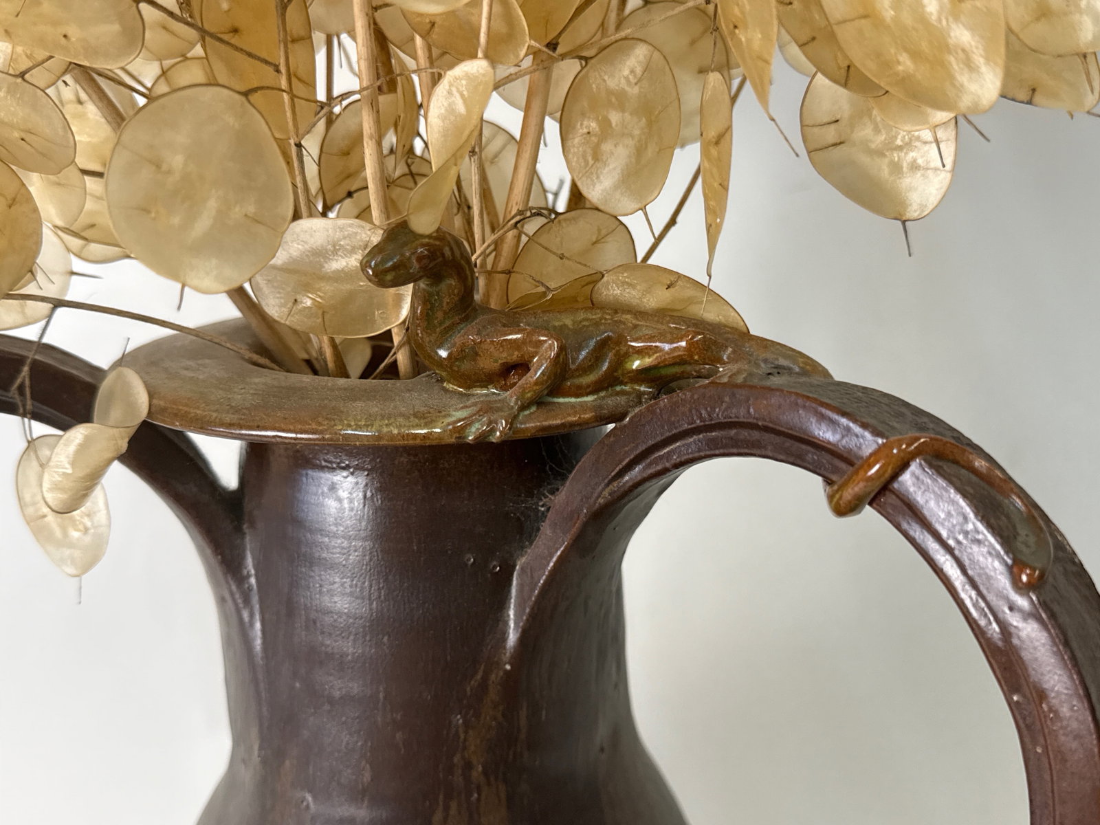 Studio Pottery Snail Vase - 6