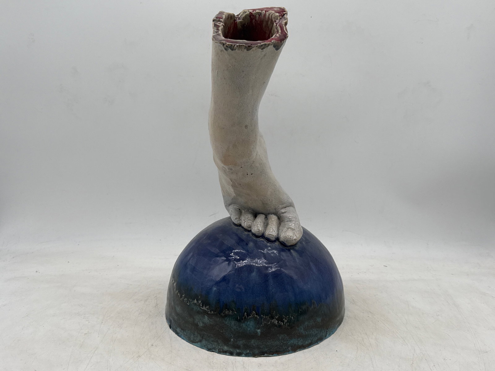 Two Sue Sutton Studio Pottery Vases - 6