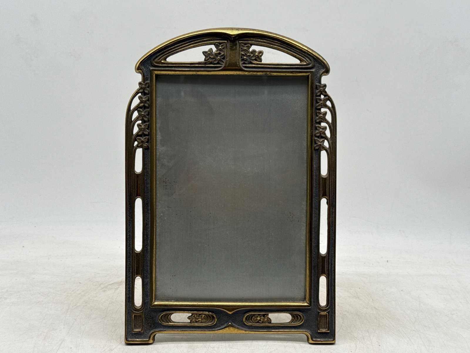 Four Art Nouveau Cast Iron Picture Frames - 4