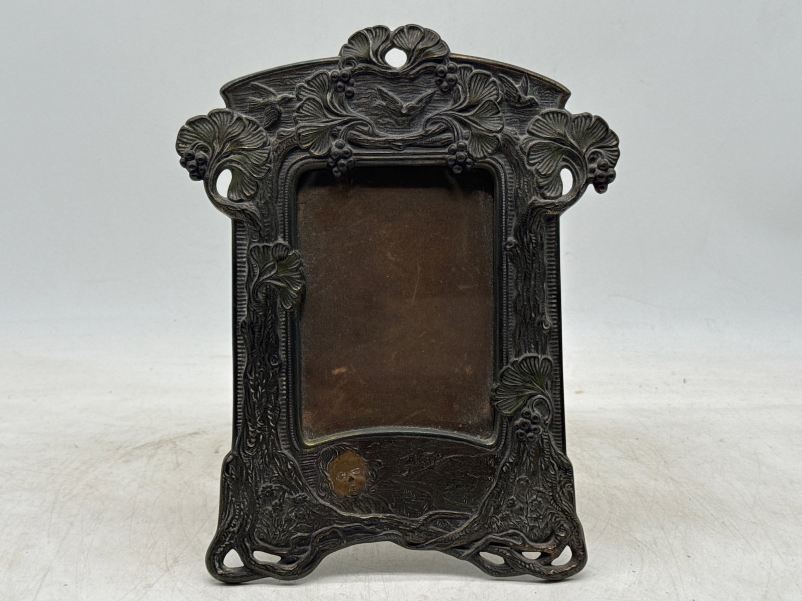 Four Art Nouveau Cast Iron Picture Frames - 9
