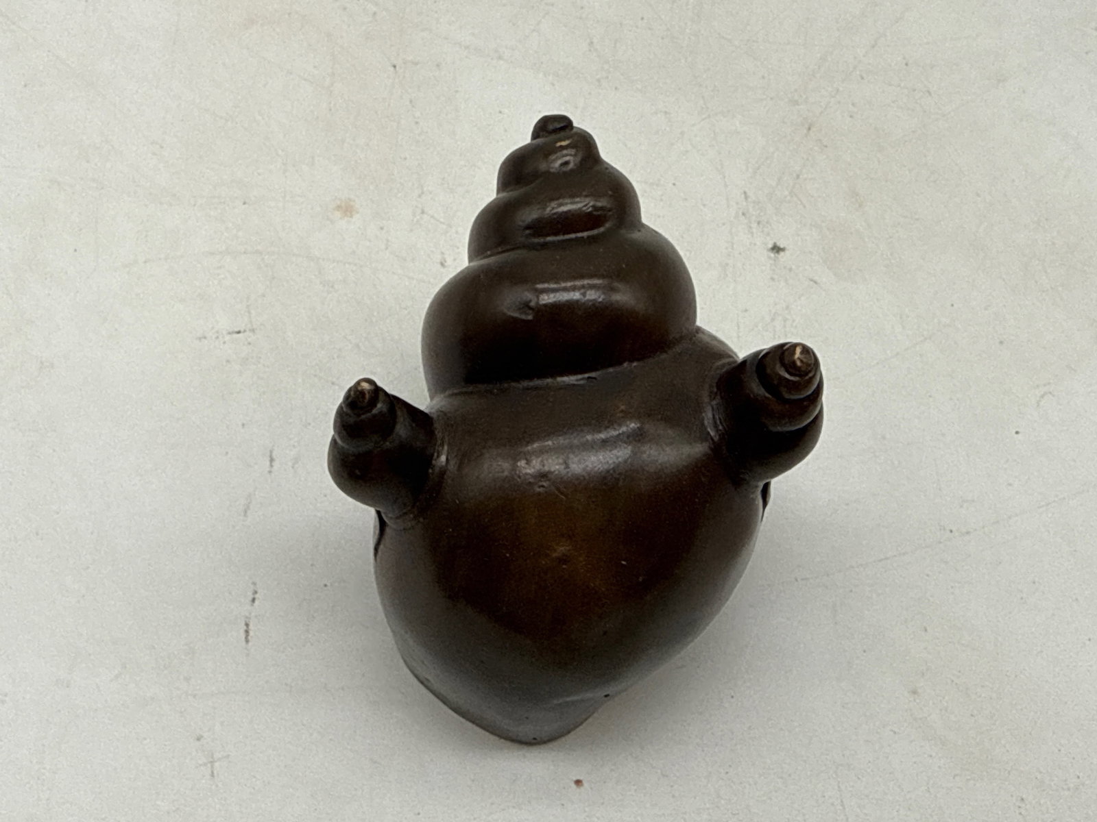 Bronze Turtle, Shell and Frog Figurines - 6