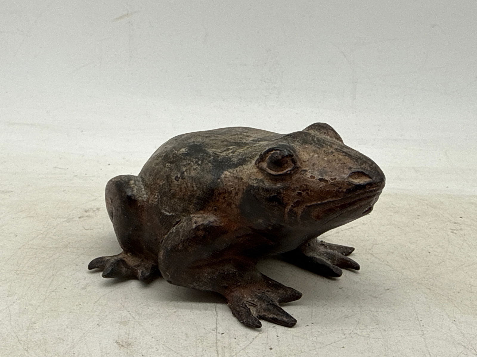 Bronze Turtle, Shell and Frog Figurines - 7