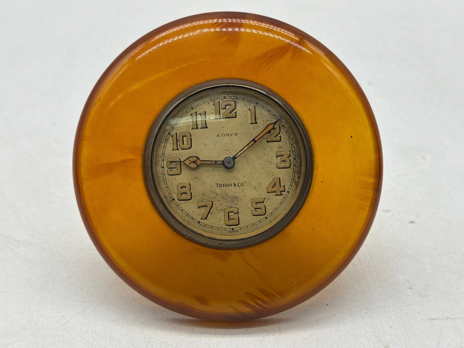Tiffany & Co. Art Deco Bakelite Desk Clock - 2