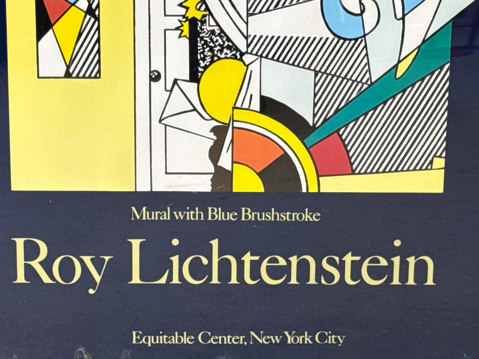 Roy Lichtenstein Large-Format Gallery Poster - 3