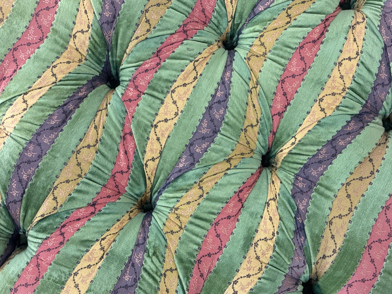 Decorator Tufted Ottoman - 2