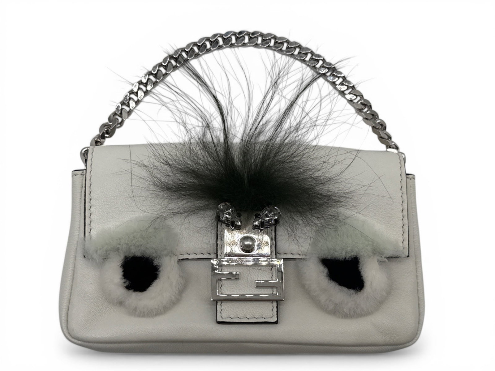 Fendi Micro Bucket Monster Baguette (1 of 6)