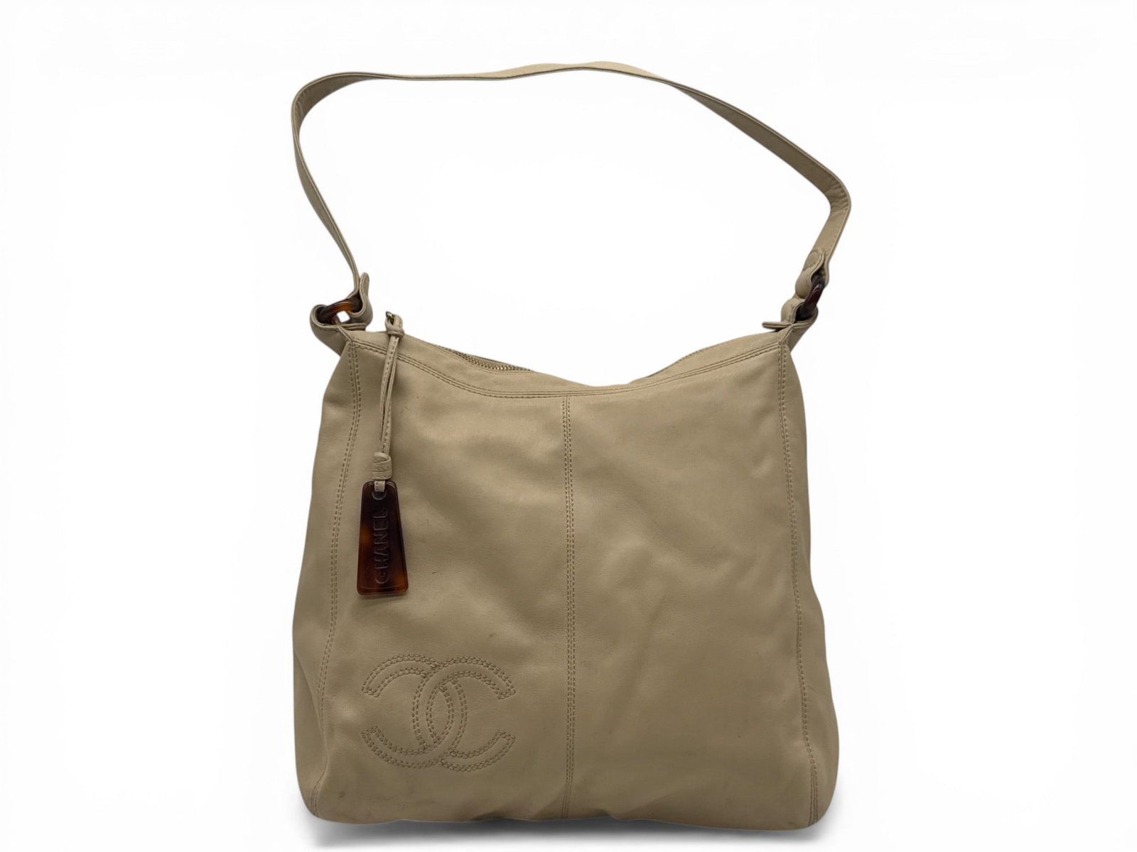 Chanel Leather Tortoiseshell Shoulder Bag (1 of 8)