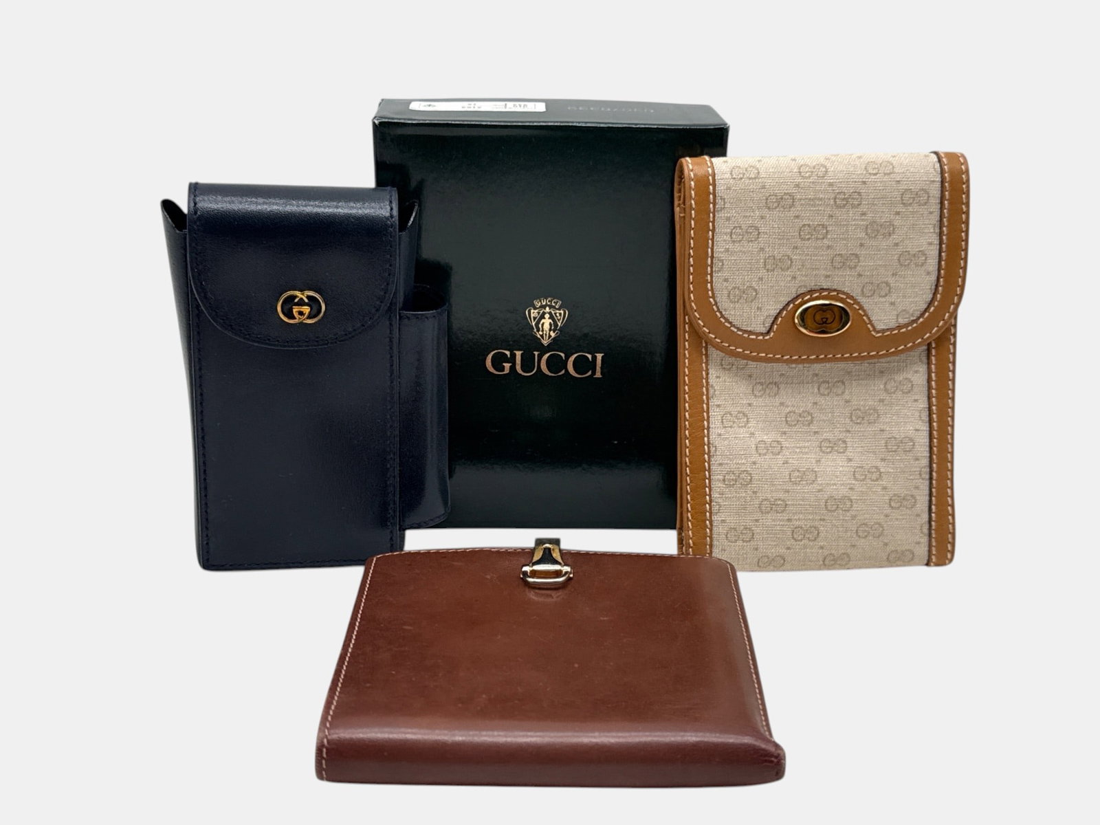 Gucci Wallet, Cigarette Case, and Bifold Wallet (1 of 9)