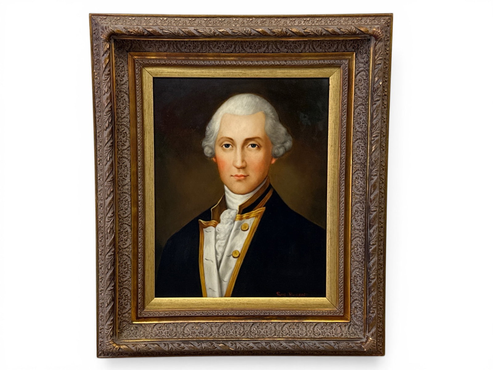 Roy Boren Oil/Canvas: Historical Portrait (1 of 5)