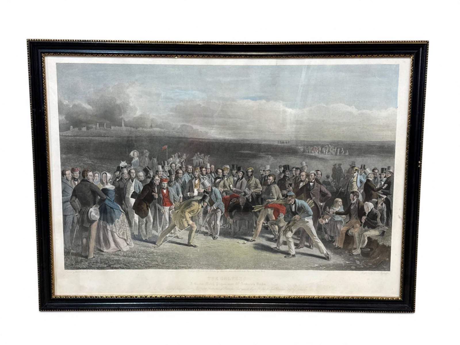 After Charles Lees Engraving: The Golfers (1 of 6)