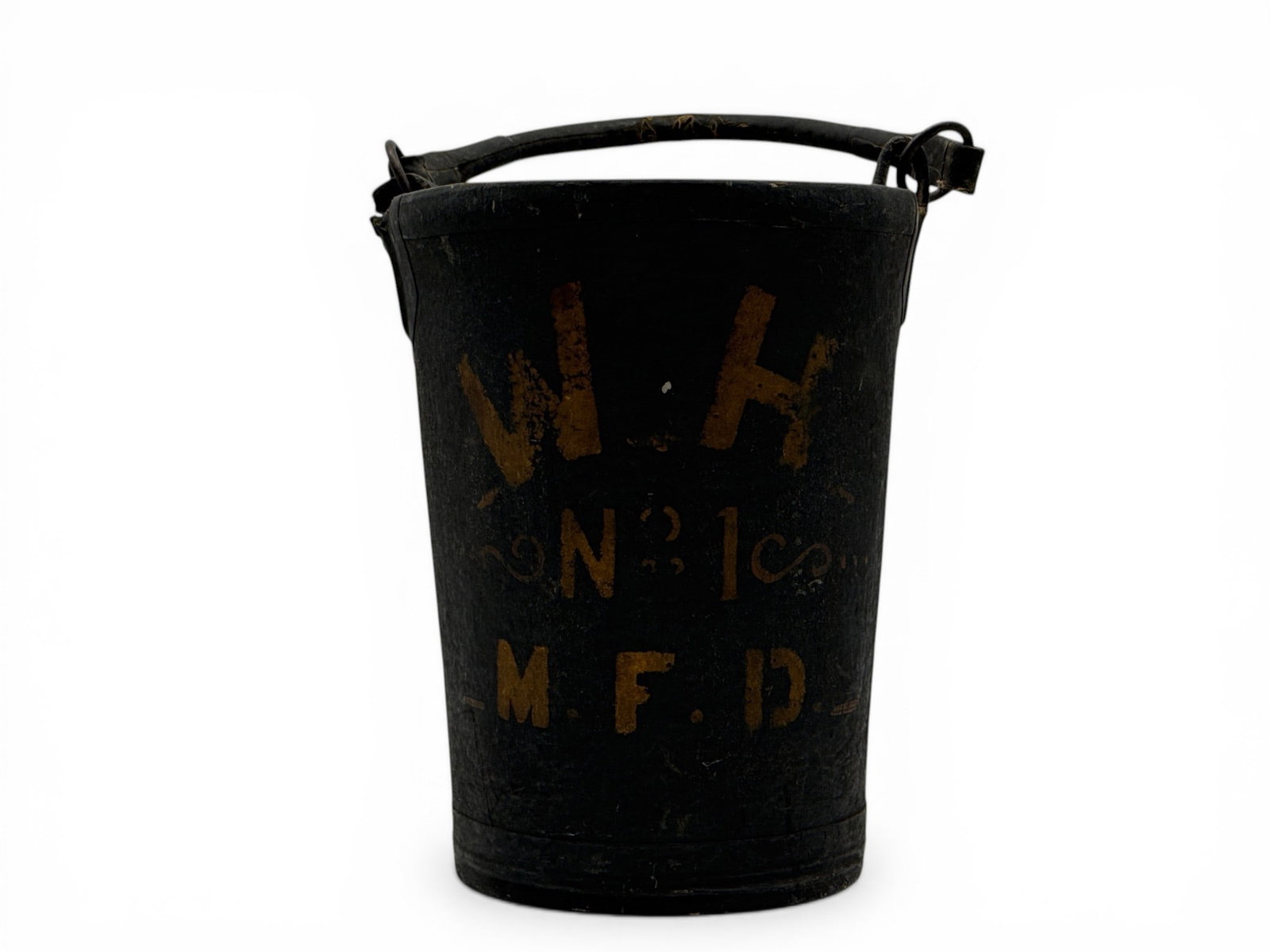 W.H. M.F.D. Leather Fire Bucket (1 of 6)