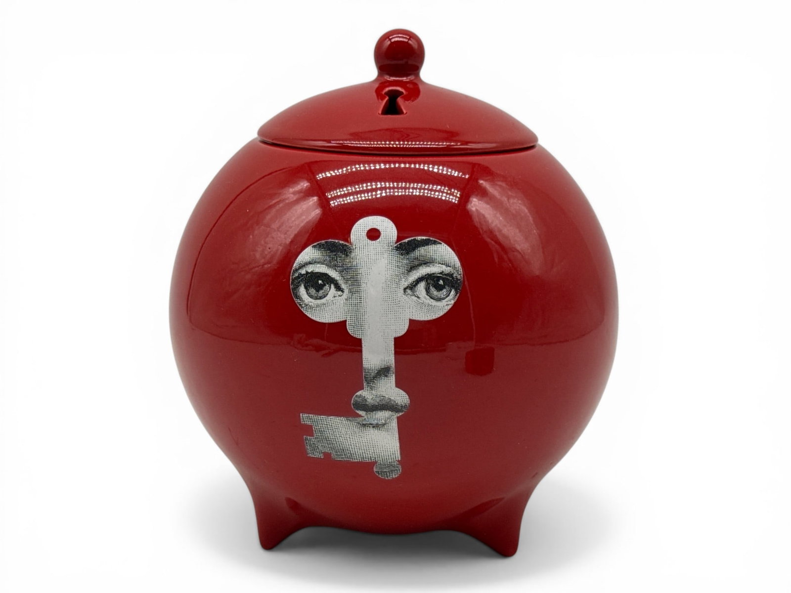 Fornisetti Keyhole Ceramic Sphere Censer (1 of 5)