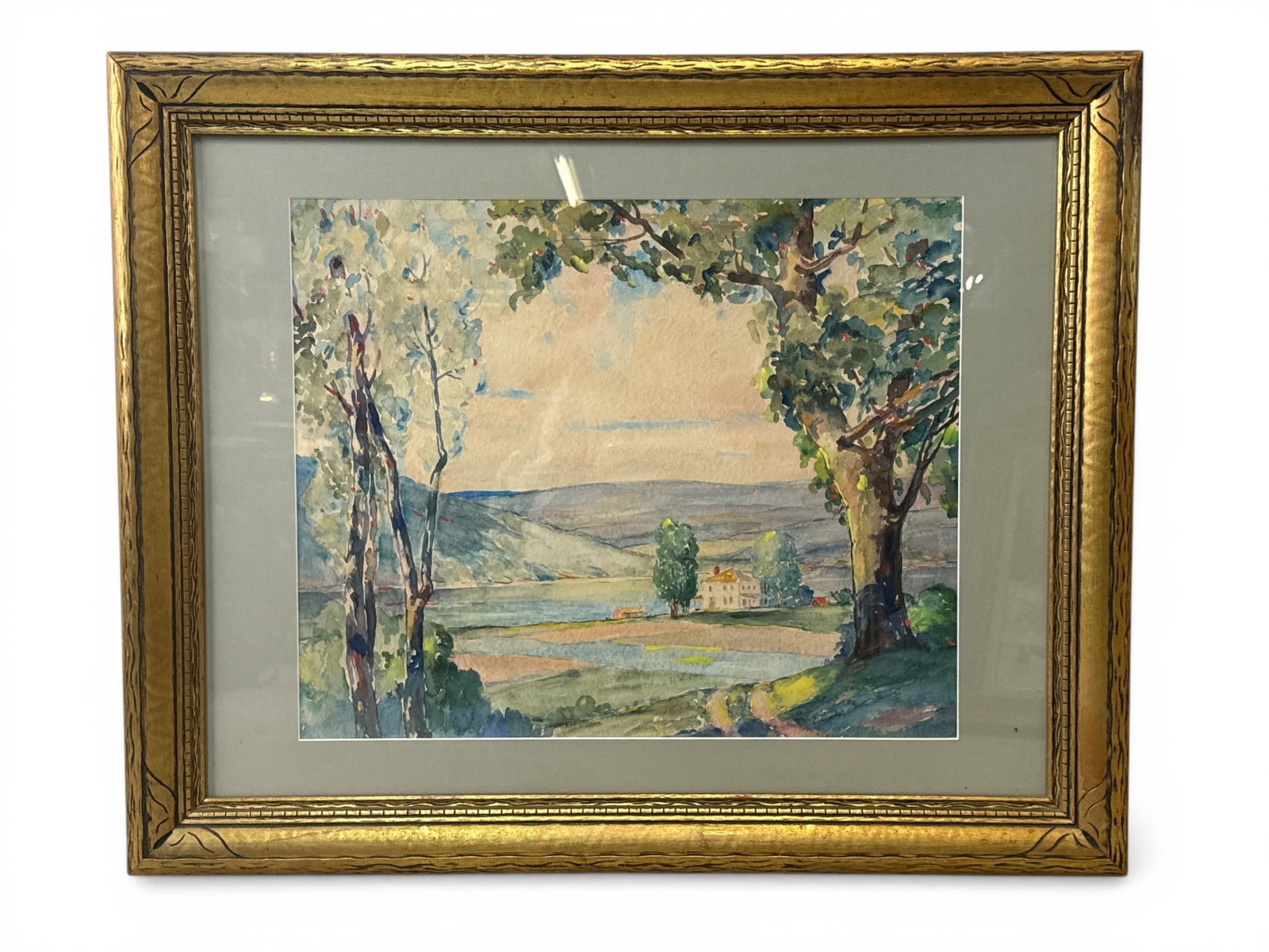 Edward Kuhlmann Watercolor/Paper: Susquehanna River (1 of 5)