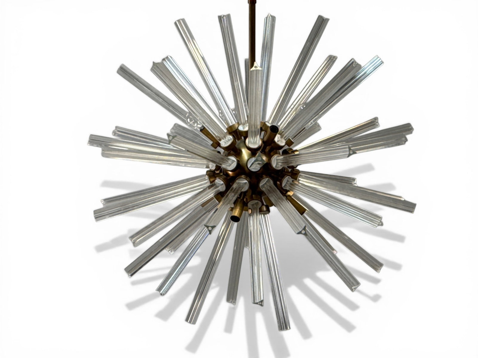 Glass Rod Modernist Sputnik Chandelier (1 of 4)