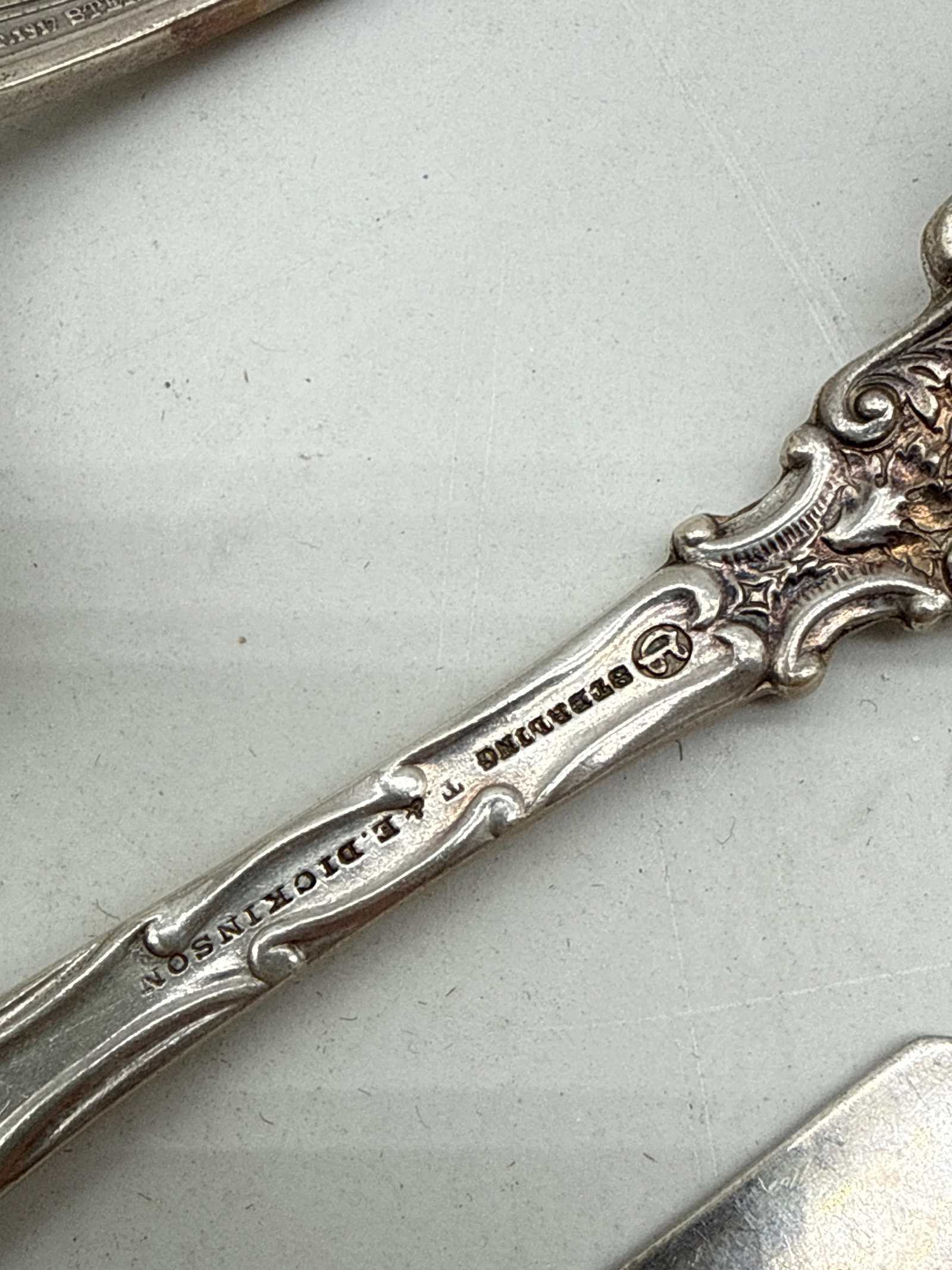 Five Sterling Silver Serving Utensils - 7