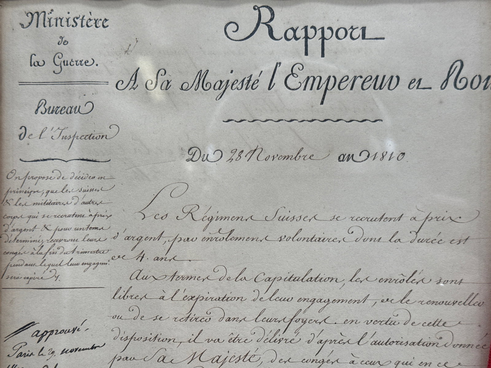 19th C. Napoleon Signed Document - 2