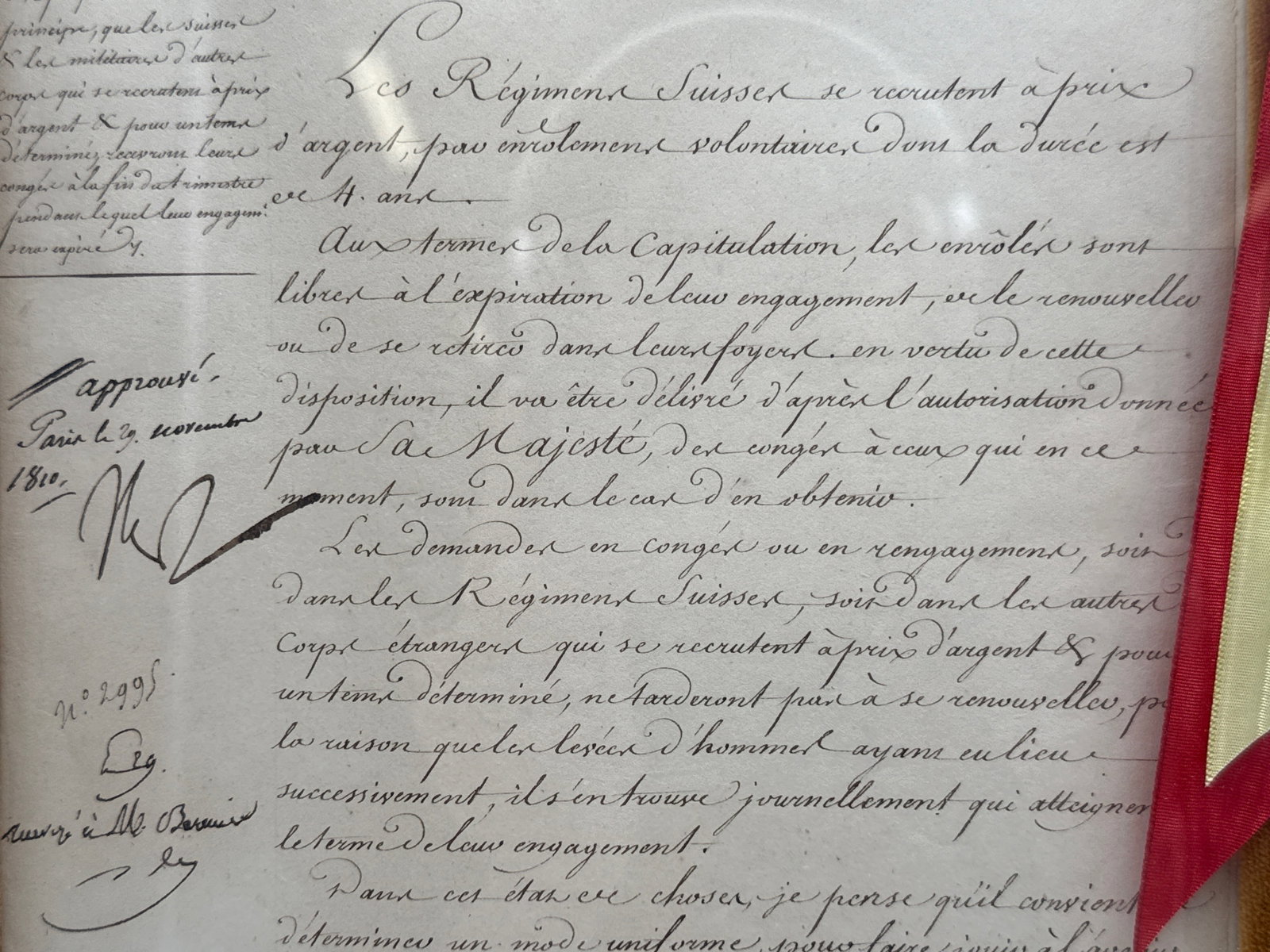 19th C. Napoleon Signed Document - 3
