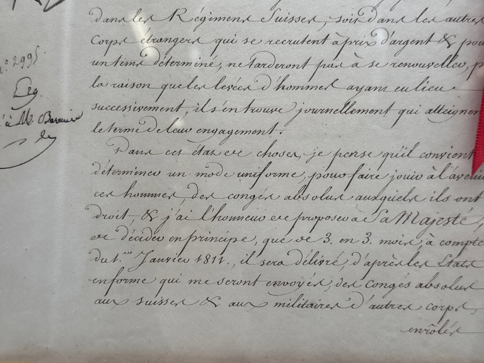 19th C. Napoleon Signed Document - 4