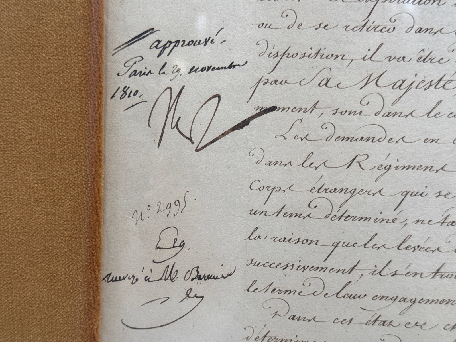 19th C. Napoleon Signed Document - 5