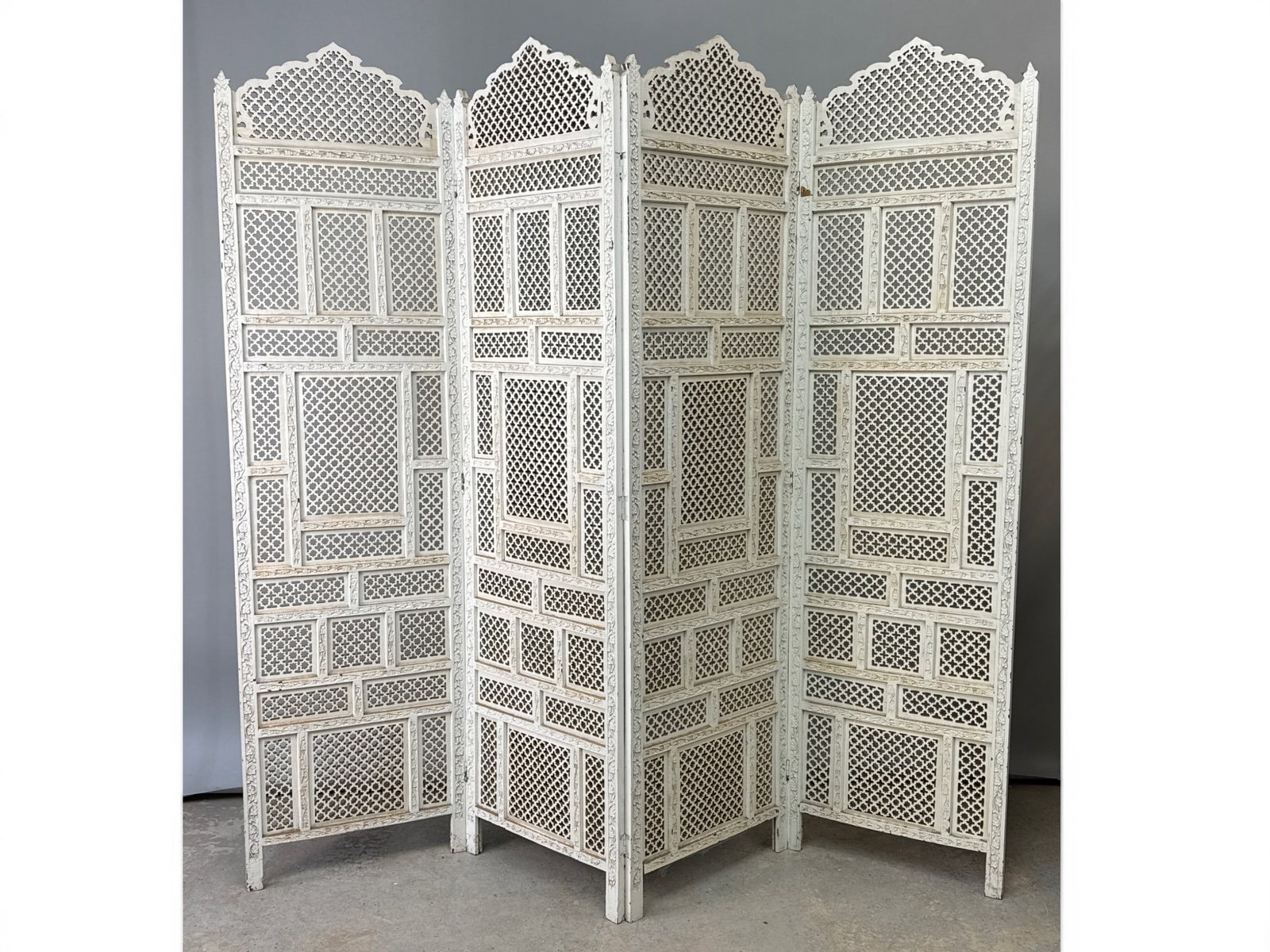 Moroccan-style Openwork Six-Panel Room Divider (1 of 4)