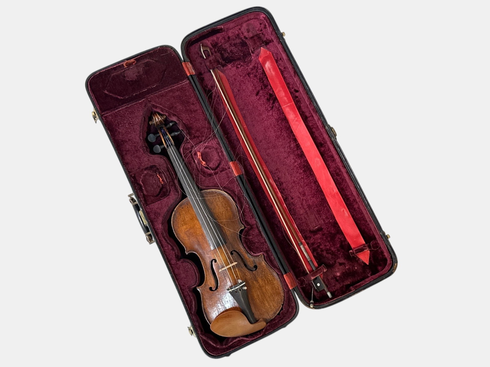 19th C. Wooden Violin (1 of 5)