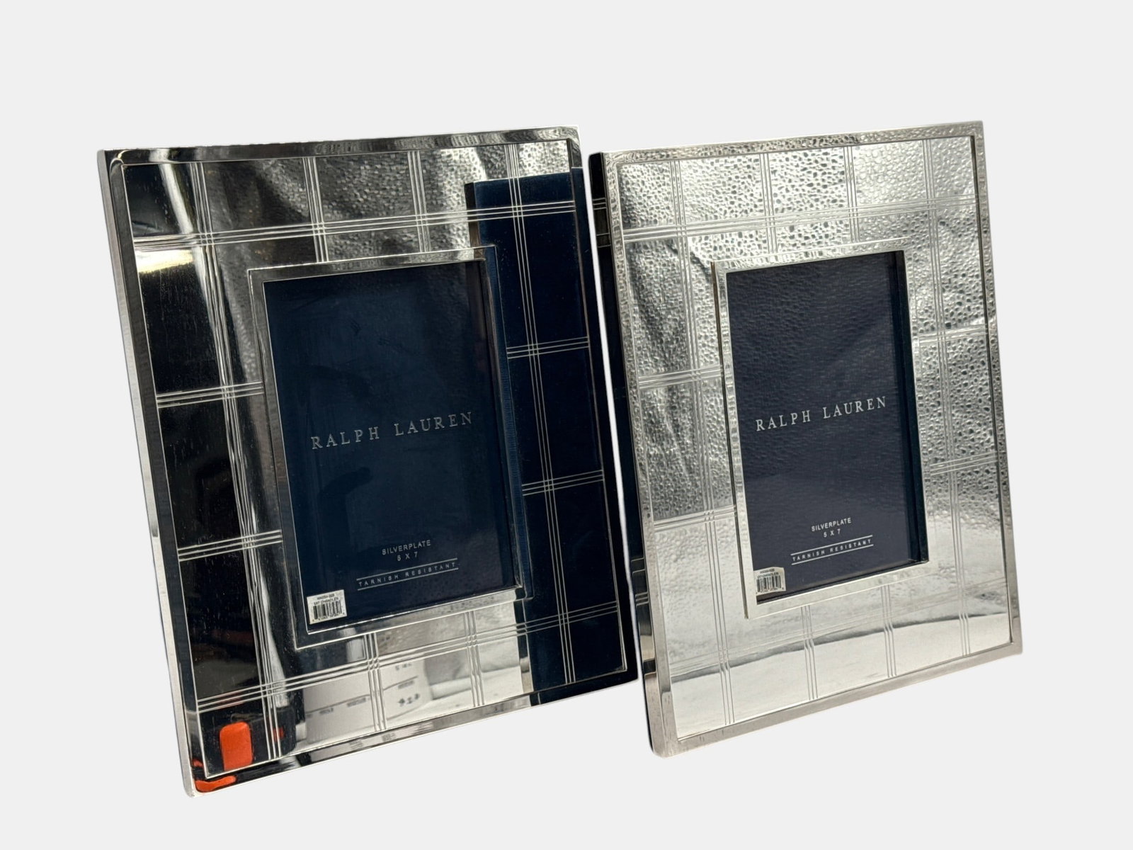 Two Ralph Lauren Silver Plated Chandler Frames (1 of 6)