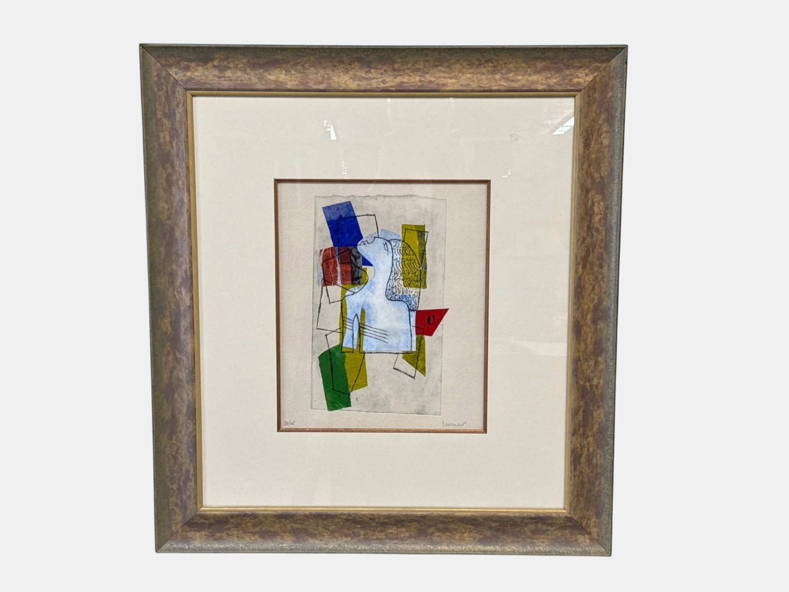 James Coignard Aquagravure: Figural Abstract (1 of 6)