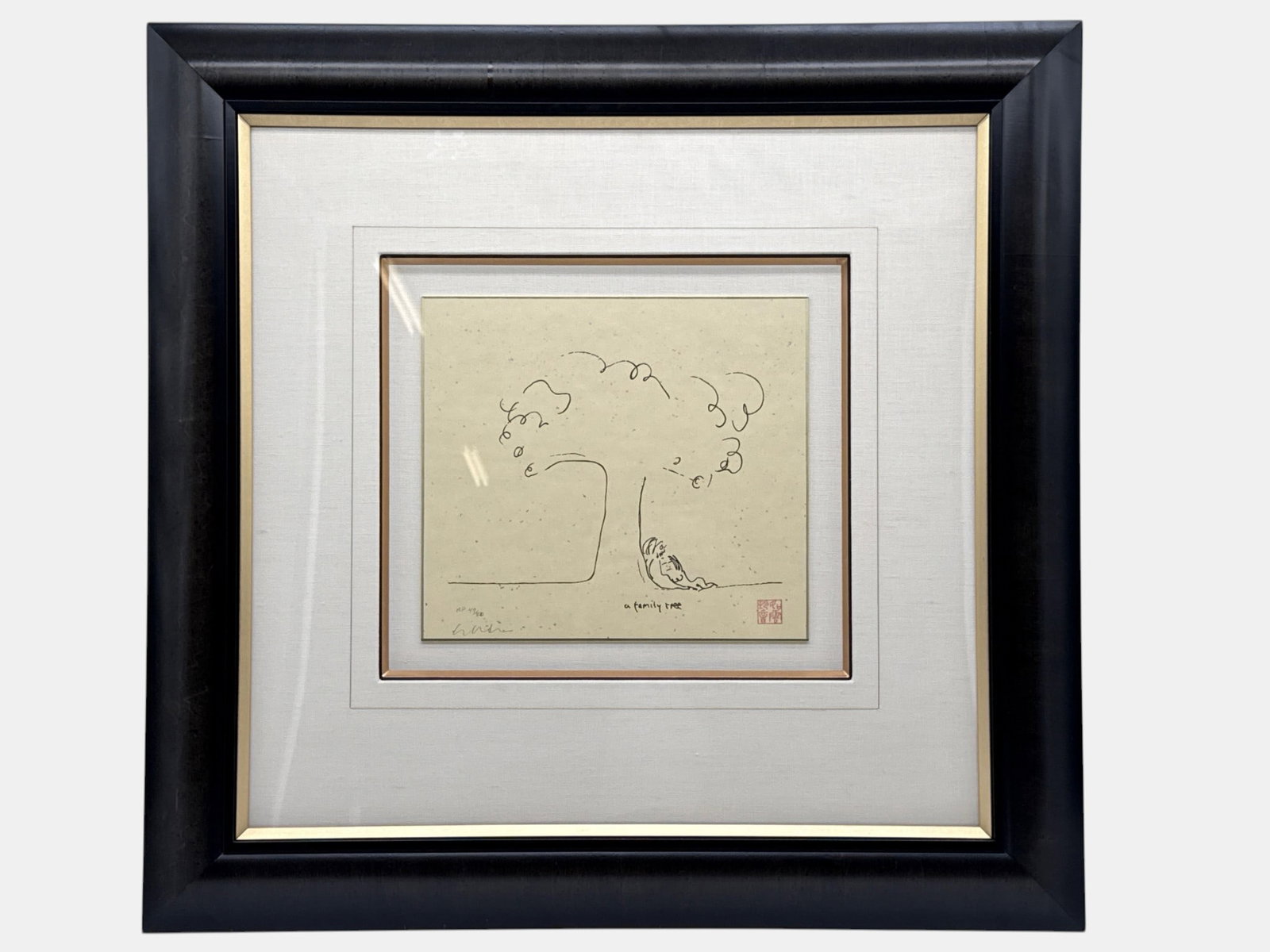 John Lennon Serigraph: A Family Tree (1 of 6)