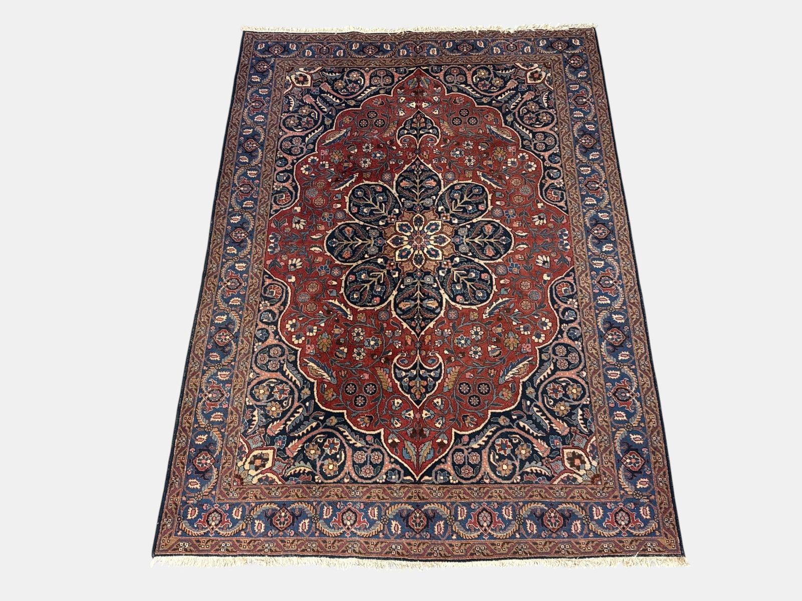 Persian-style Room-Size Carpet, 11ft x 8ft 2in (1 of 8)