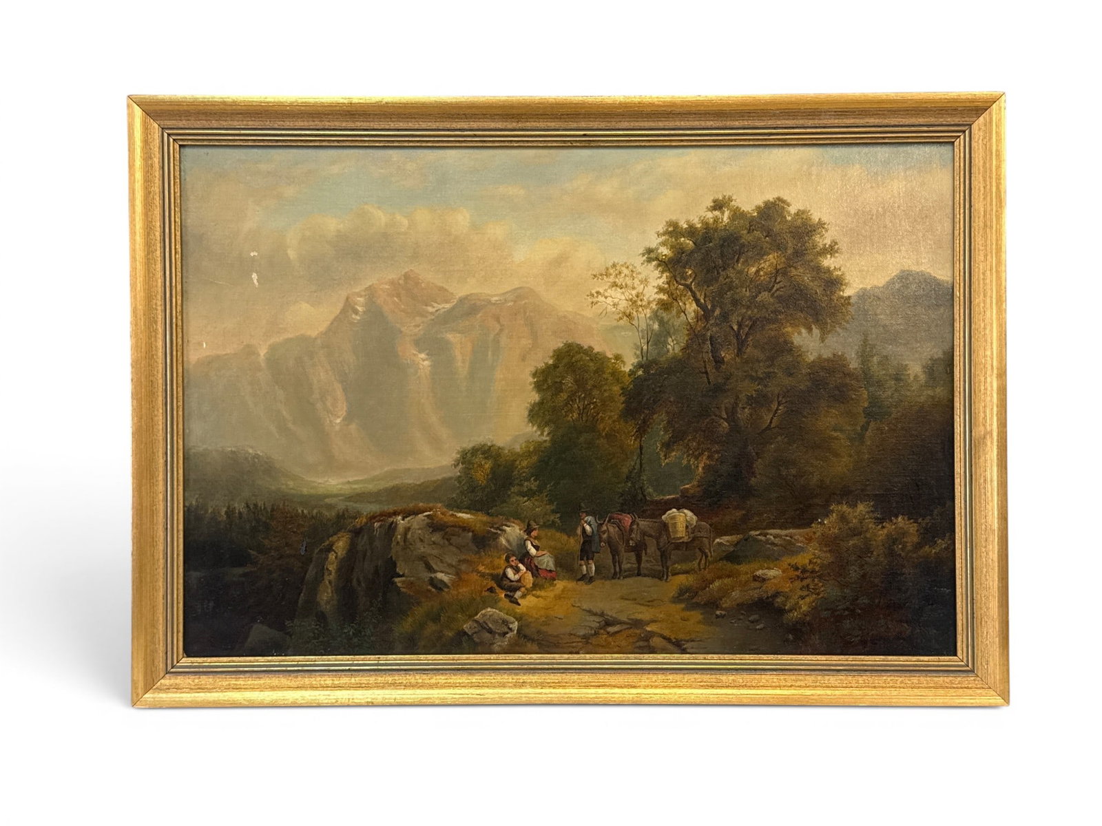 Manner of Charles Hry Gifford Oil/Canvas: Landscape (1 of 5)