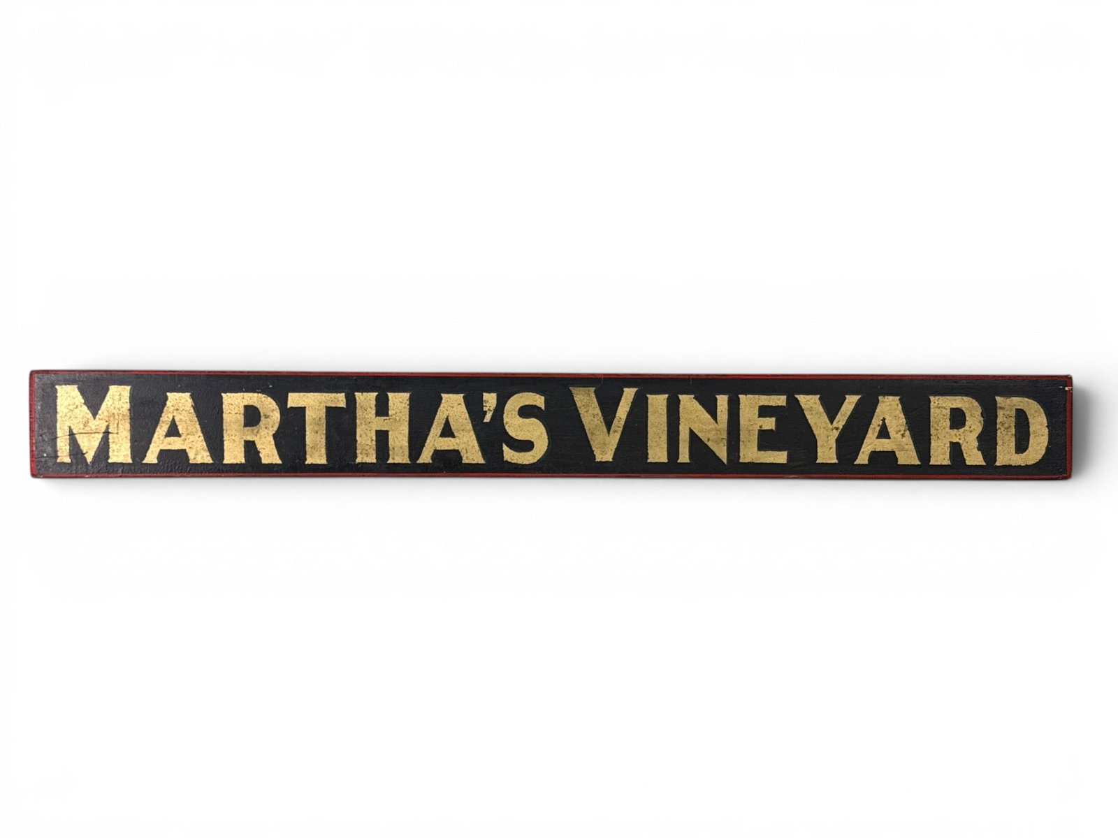 Martha's Vineyard Painted Wood Sign (1 of 4)