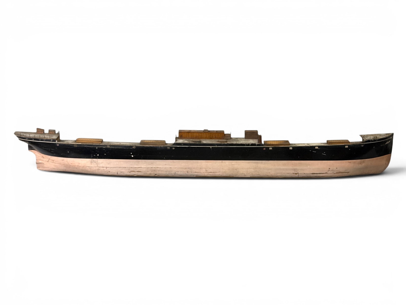 Large Shipbuilder's Half-Hull Ship Model (1 of 6)