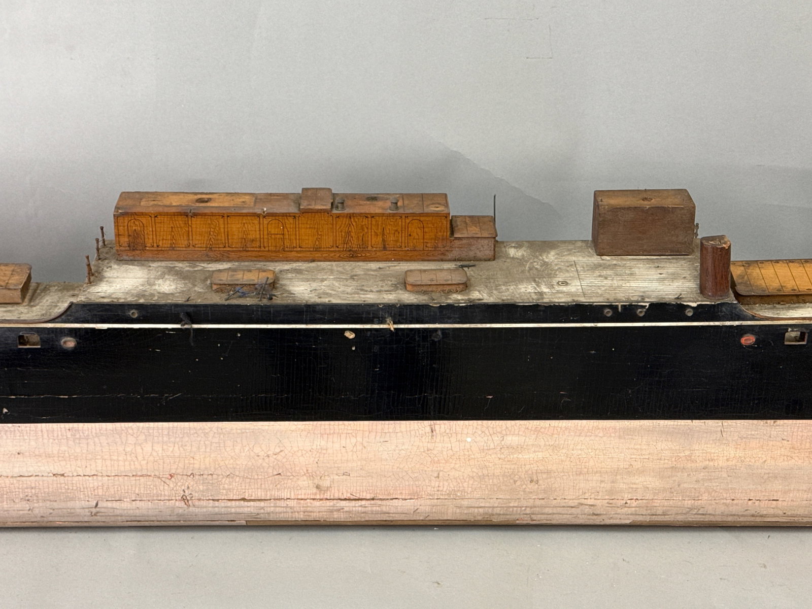 Large Shipbuilder's Half-Hull Ship Model - 3