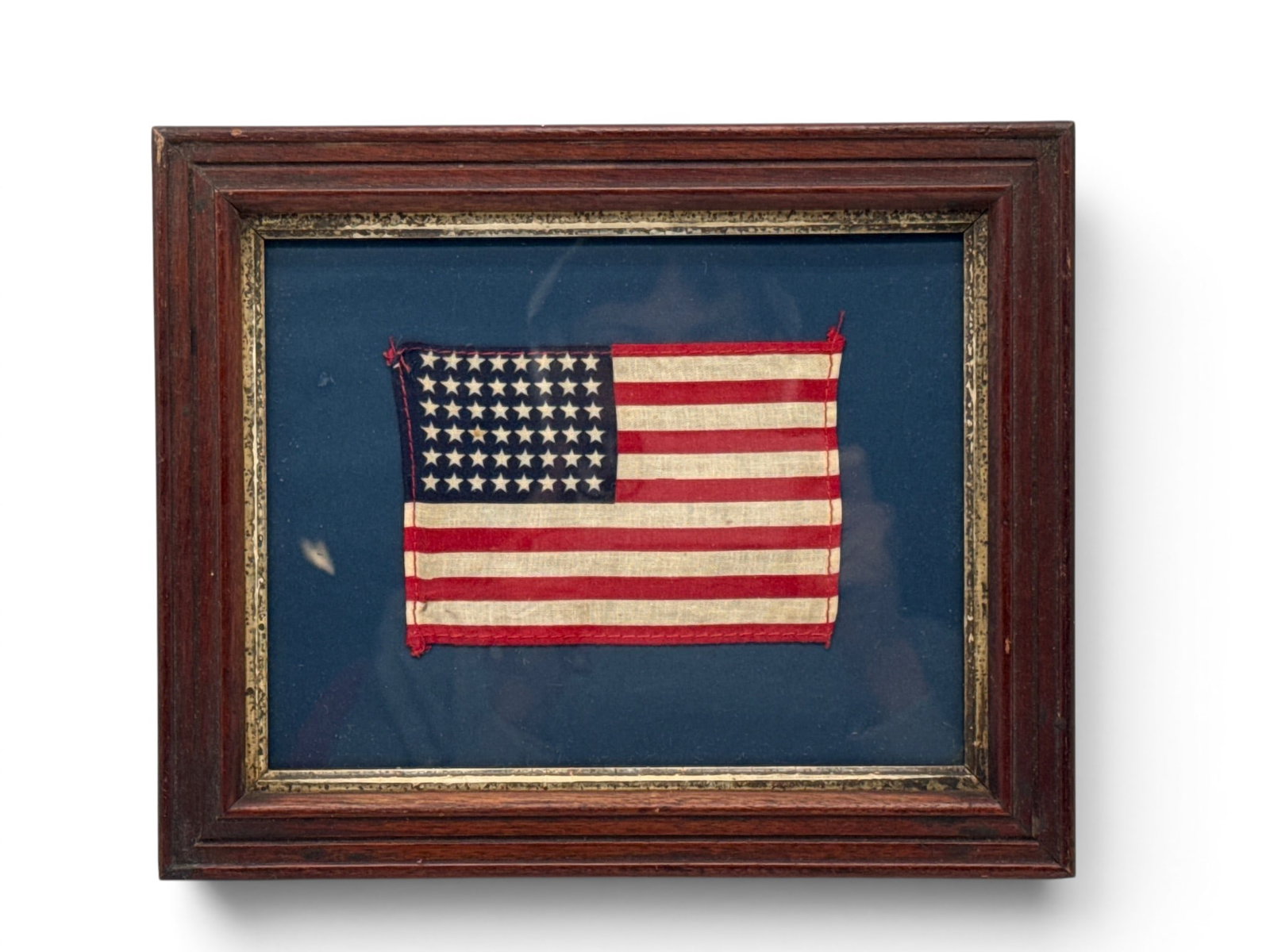 Victorian Framed 48-Star American Flag (1 of 3)