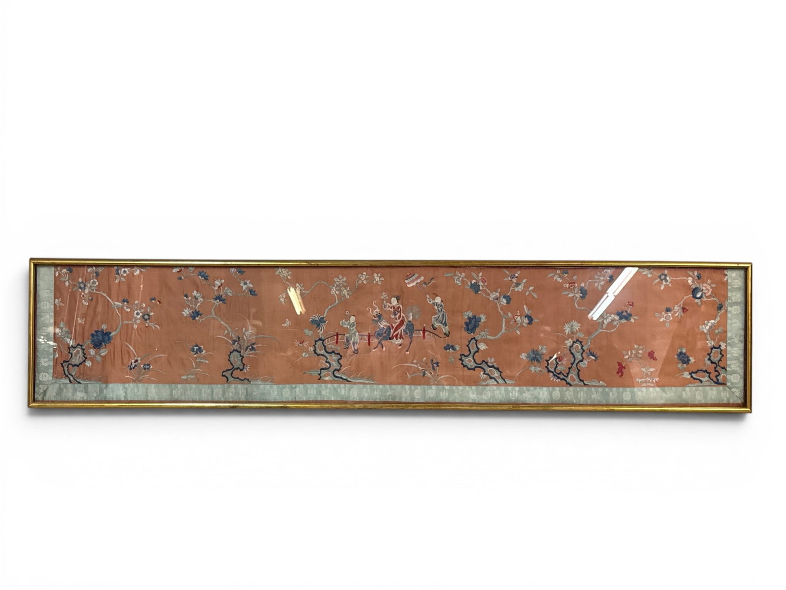 Chinese Embroidered Silk Panel (1 of 6)
