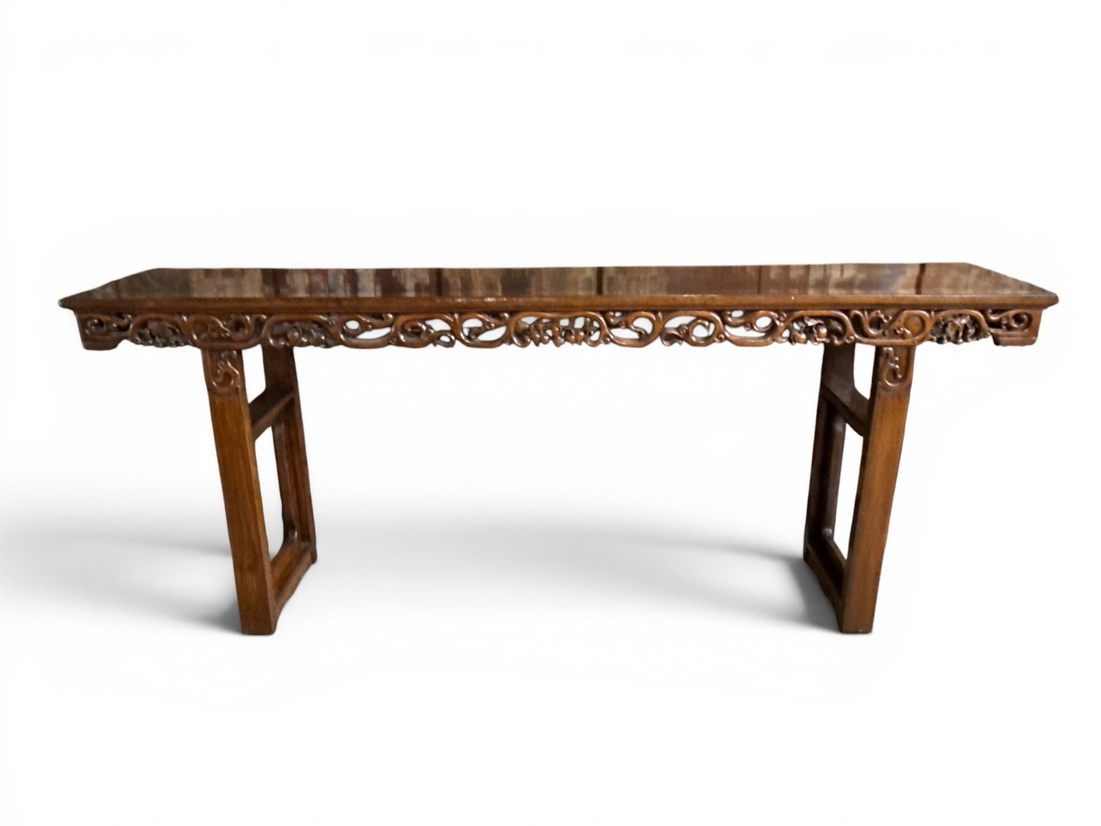 Chinese Carved Hardwood Altar Table (1 of 9)