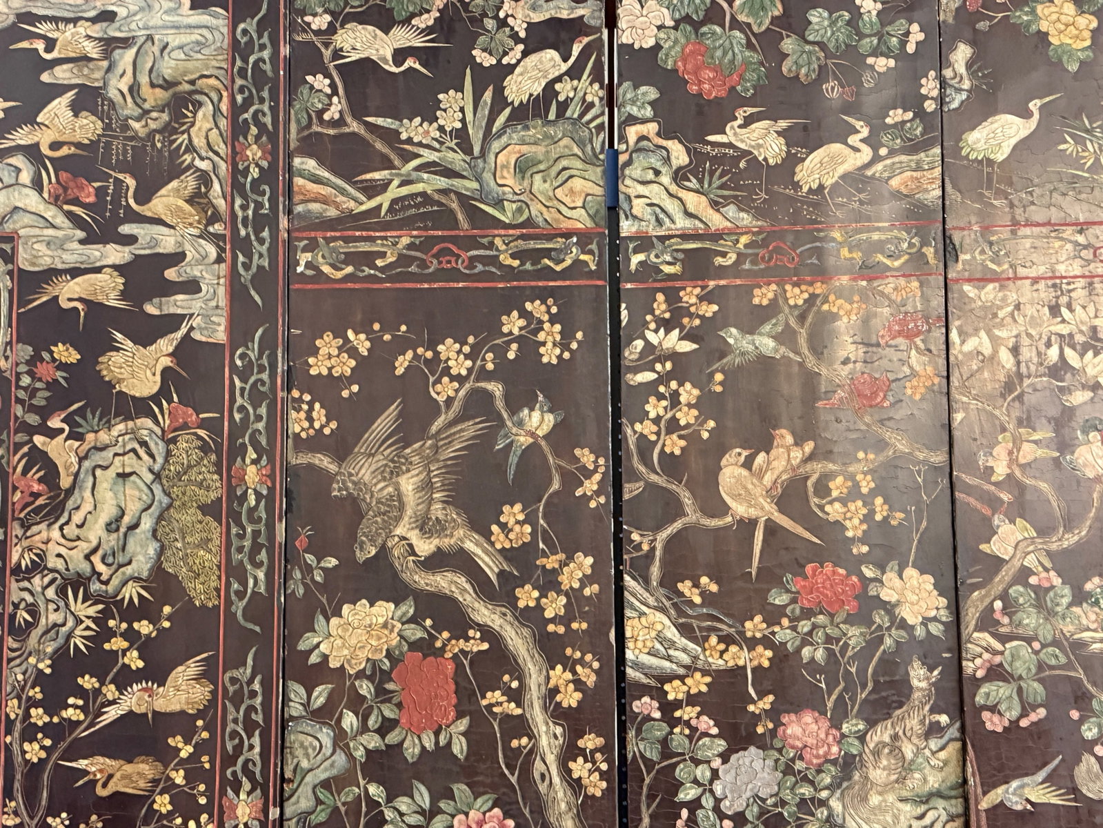 Chinese Twelve-Panel Coromandel Lacquer Screen - 5