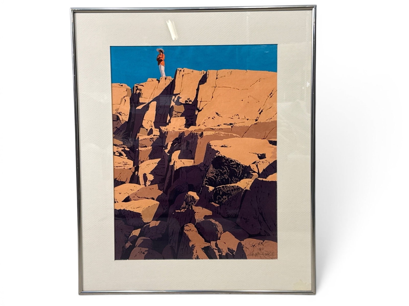 Robert Milnazik Gouache/Canvas: Atop the Bluff (1 of 5)