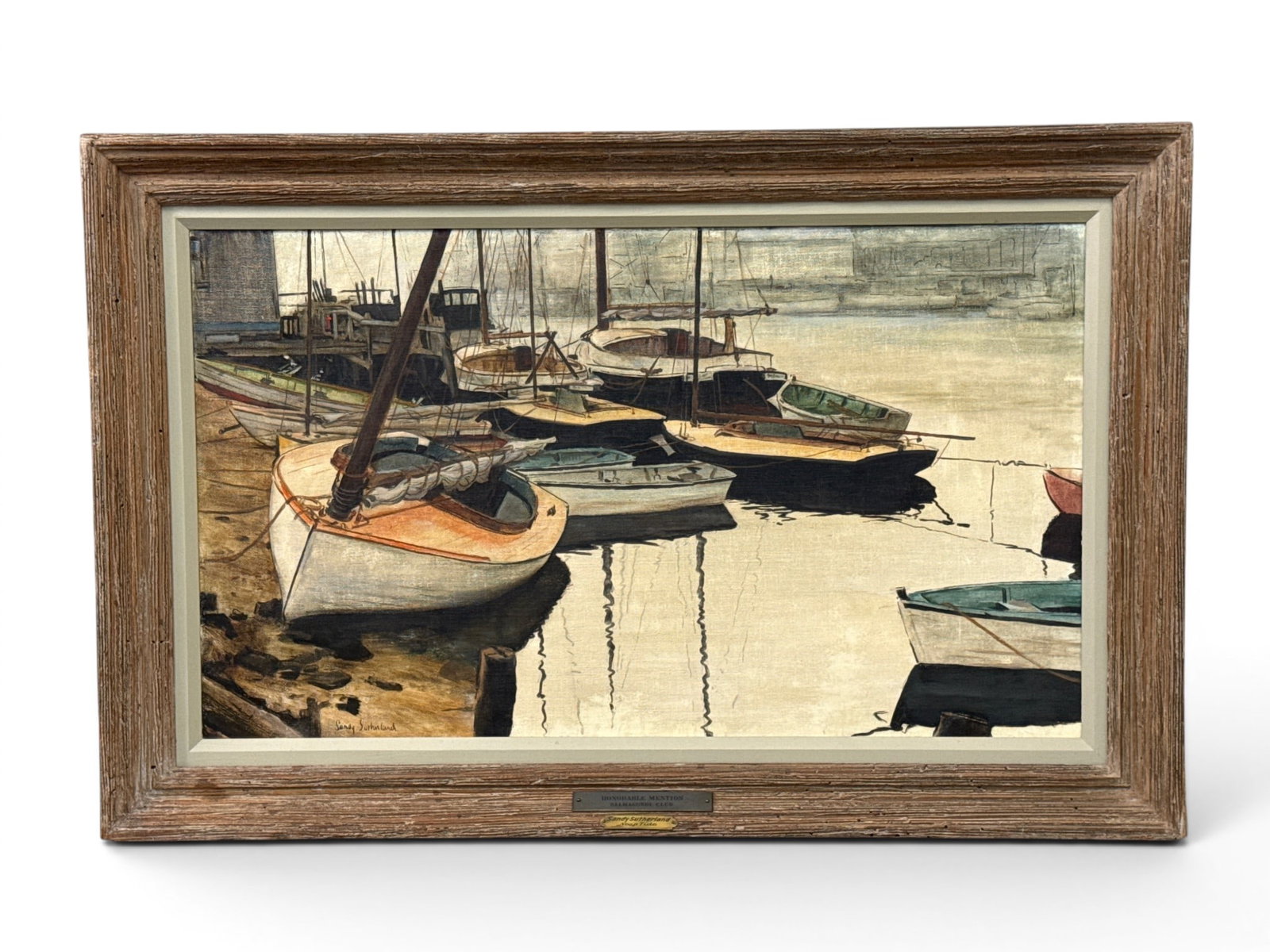 Sandy Sutherland Oil/Canvas Board: Neap Tide (1 of 6)