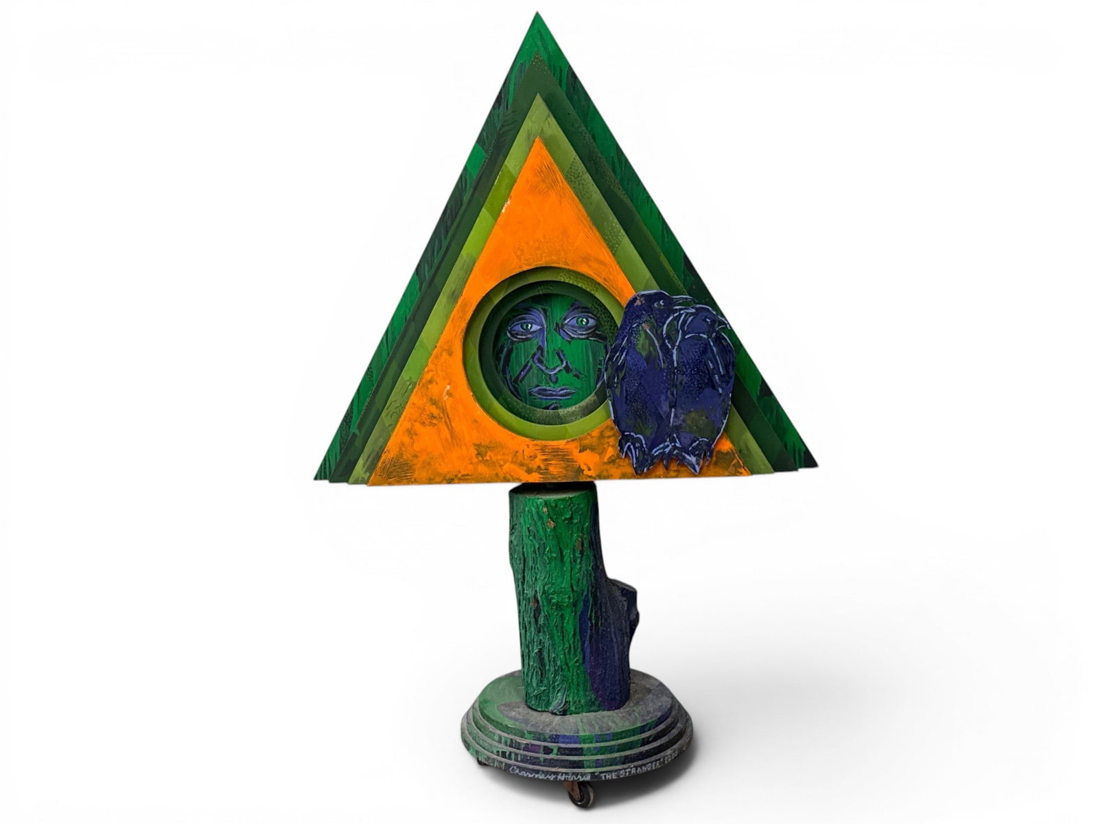Anita Charney Harris Mixed-Media/Wood Sculpture: The Stranger (1 of 5)