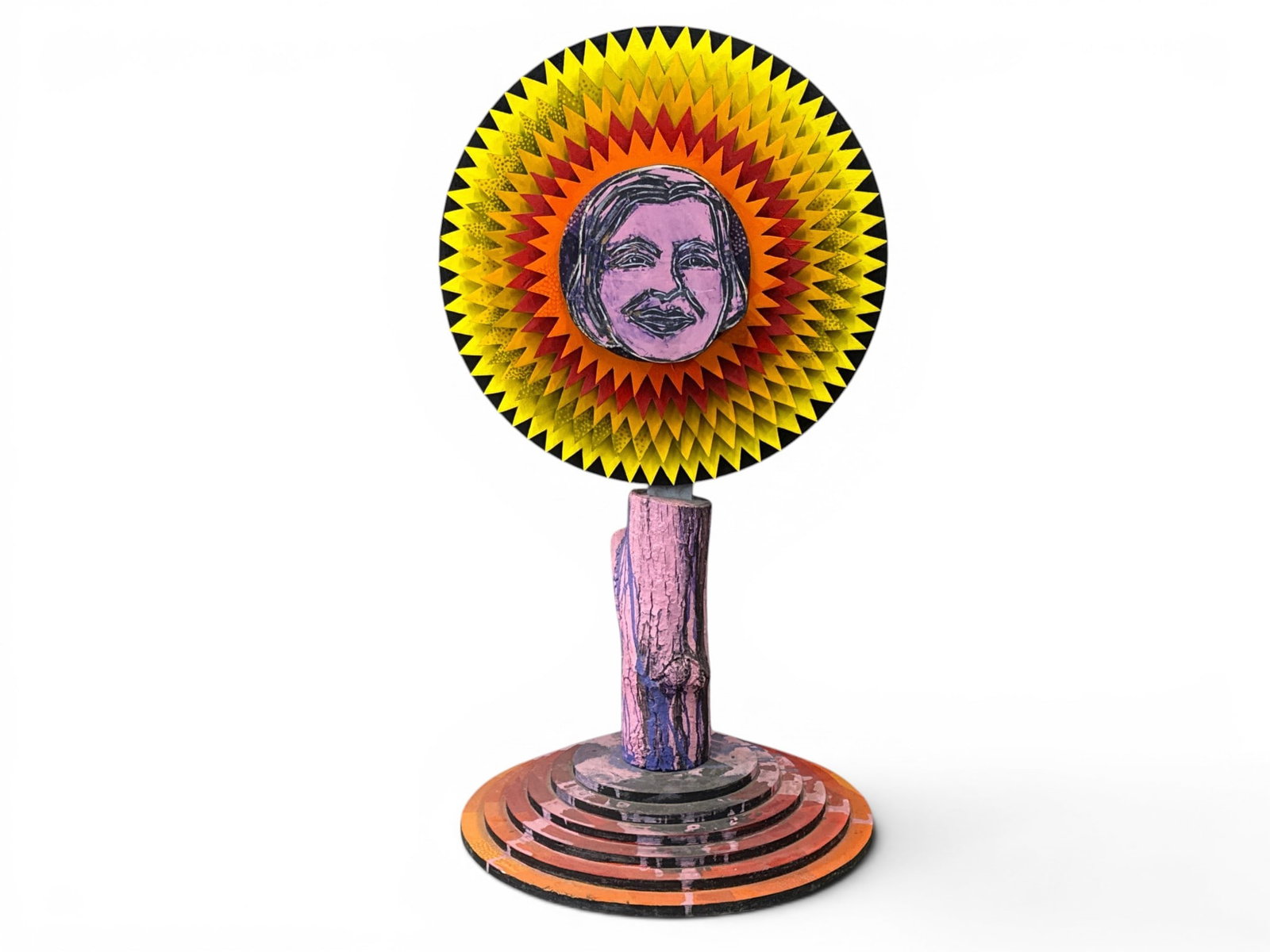 Anita Charney Harris Mixed-Media Sculpture: Sunburst (1 of 6)