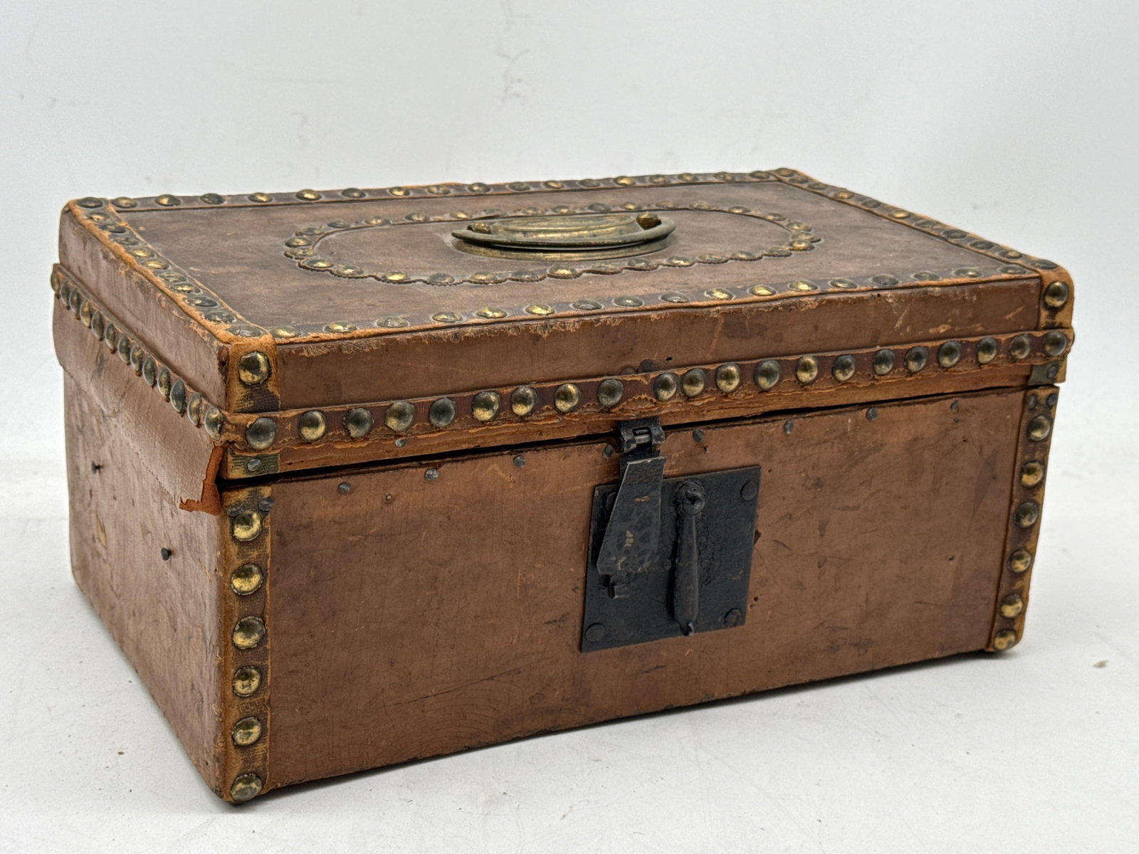 Foster & Barton Leather-Wrapped Document Box - 2