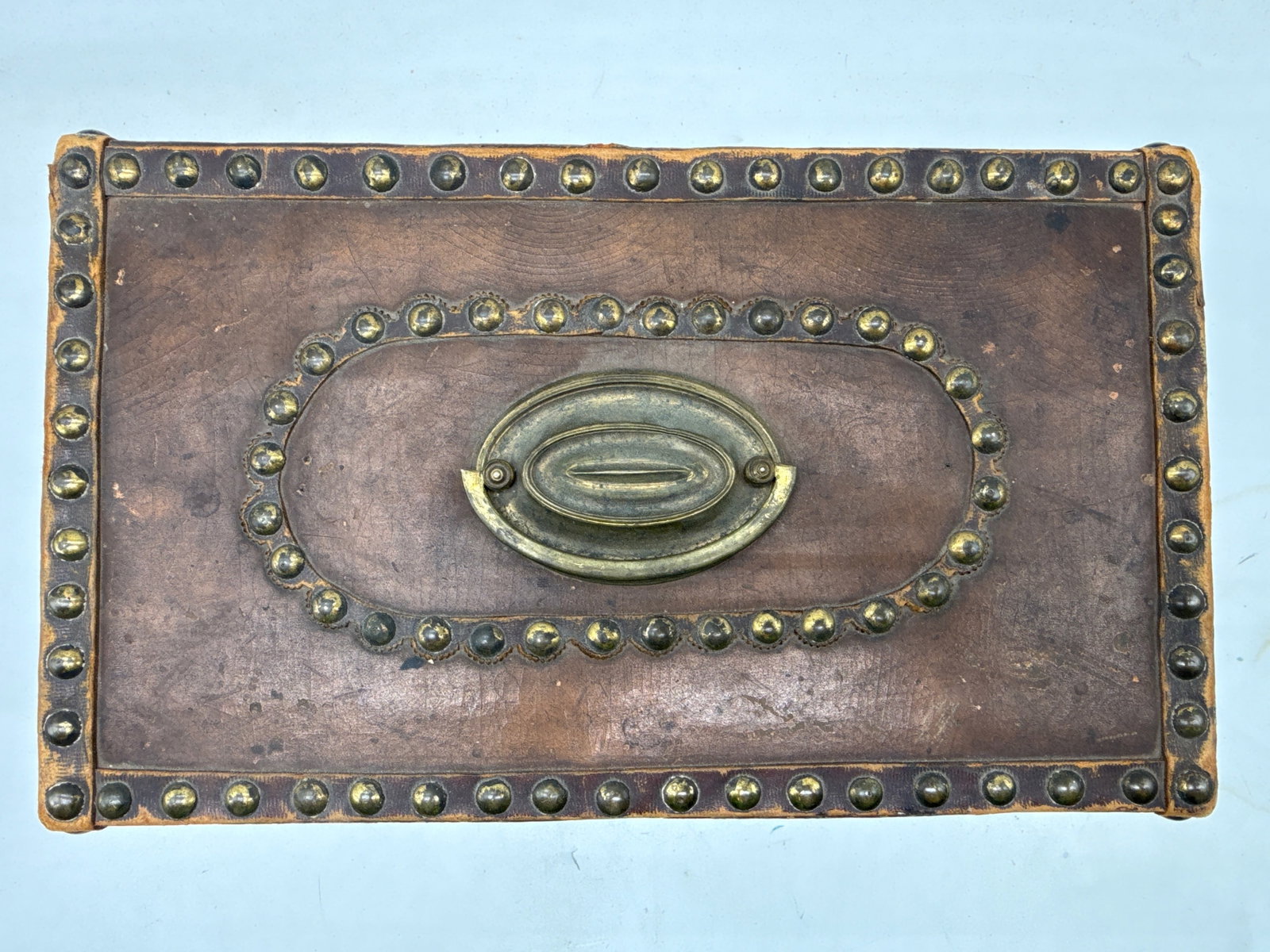 Foster & Barton Leather-Wrapped Document Box - 4