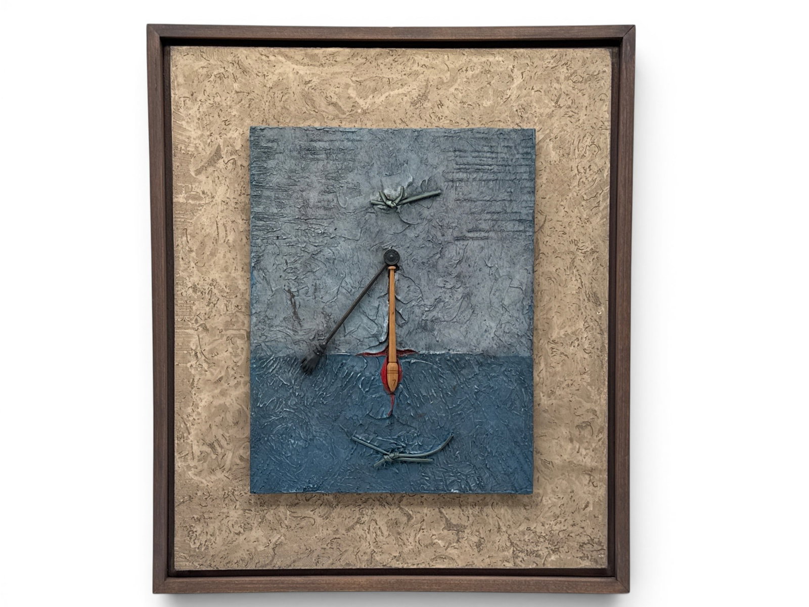 Terry Thommes Mixed-Media Sculpture: Eleventh Hour (1 of 6)