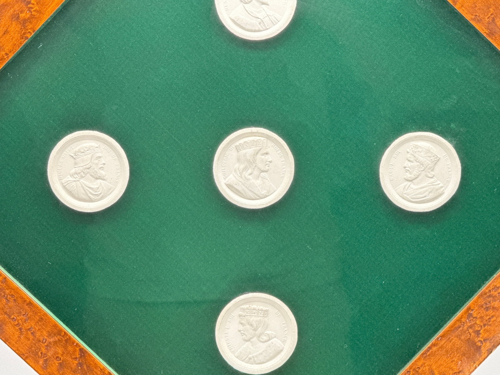 Five Framed Continental Plaster Intaglios - 2