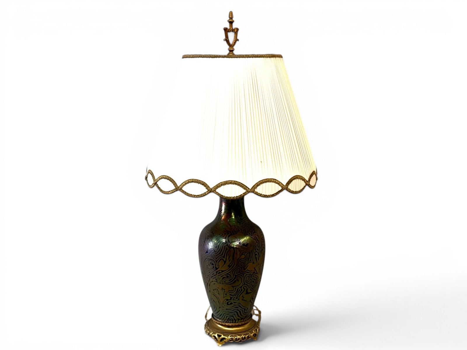 Jacques Sicard for Weller Vase Lamp (1 of 6)
