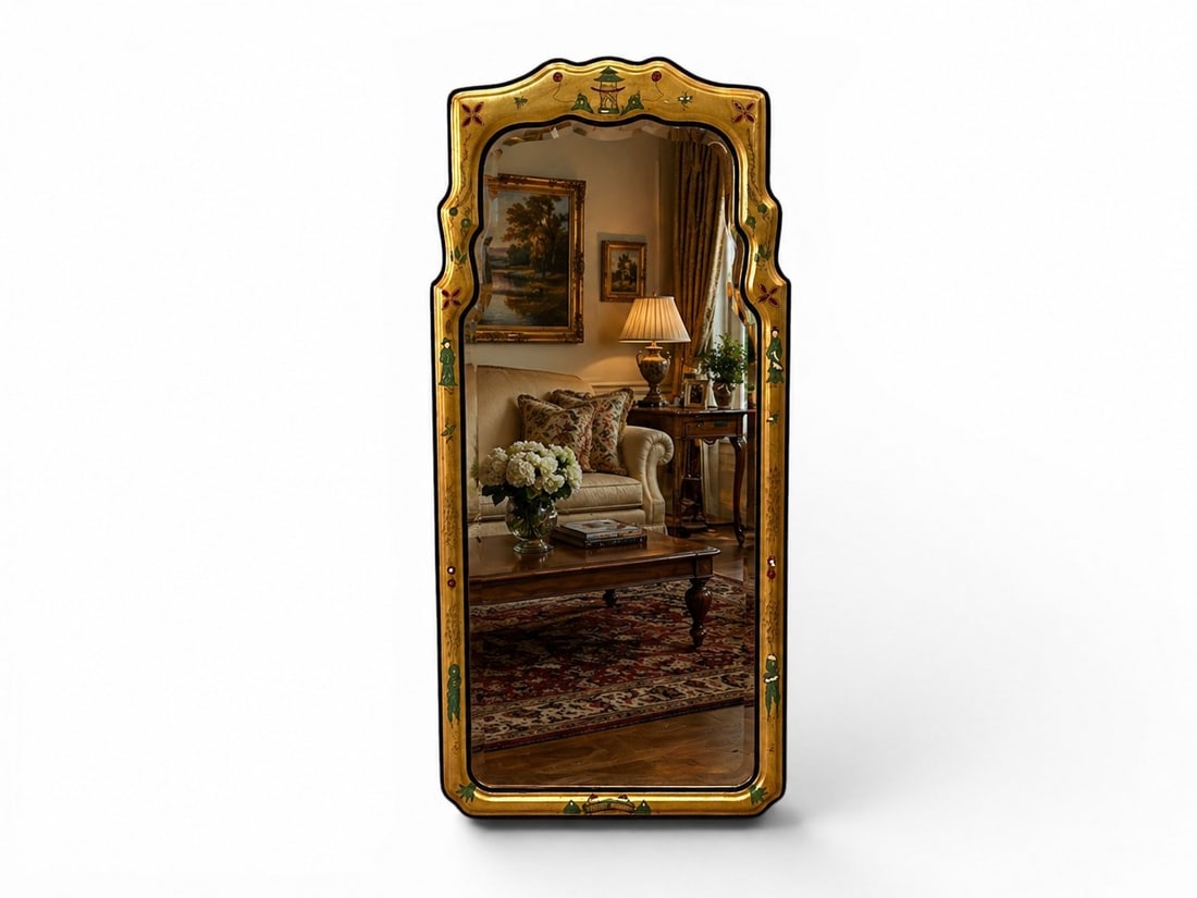 Friedman Brothers Gilt Chinoiserie Wall Mirror (1 of 5)