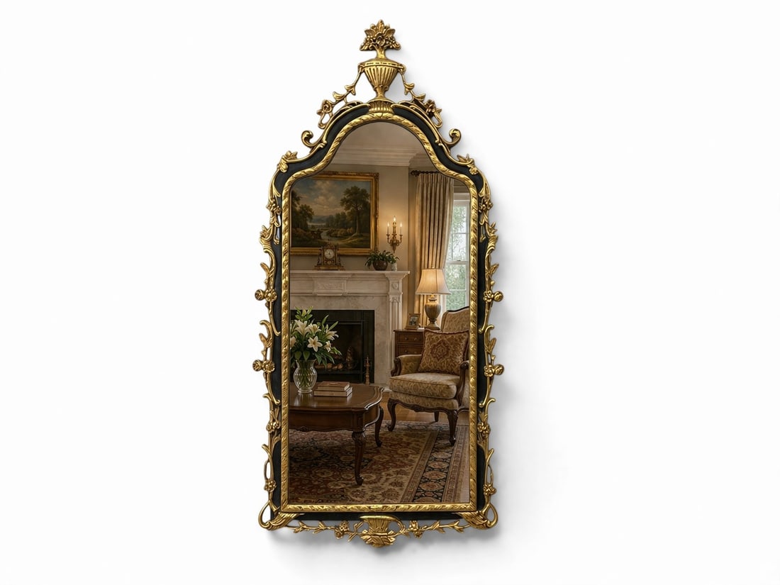 Friedman Brothers Rococo-style Wall Mirror (1 of 6)