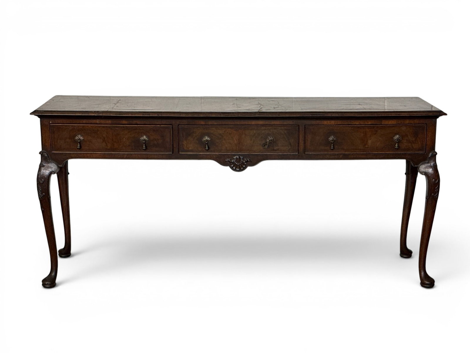 Georgian-style Burlwood Sideboard (1 of 7)